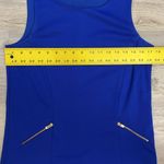 Banana Republic Blue Sleeveless Above the Knee A-Line Dress Size Small Photo 14