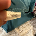 Elementz  button up small blouse. Teal and black Photo 4