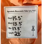 Amanda Uprichard Laconia Chain Ruched Dress Mini Orange Party Cocktail Size S Photo 9