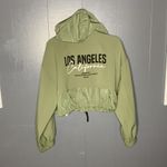ZARA  Hoodie Belly Sweatshirt print LOS‎ ANGELES CALIFORNIA Size XL Photo 3