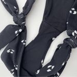 Eberjay EBERJEY Swim Bikini Bottoms Ursula Animal Spot B&W Beach Tie Waist NWT Small Photo 10