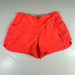 Athleta  Orange Athletic Shorts Size S Photo 0