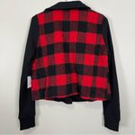 Jack by BB Dakota NWT Jack by‎ BB Dakota Red & Black Plaid Moto Jacket Size M Photo 10