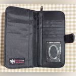 Gray Wallet with Button Closure Photo 1