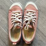 Keen  Elsa Pink Canvas Sneakers Women’s Size 8.5 Flawed Coastal Comfort Photo 1