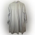 French Connection  Navy and White Striped Shirt Dress Belted NWOT Photo 1