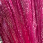 Justice  Pink Metallic Shimmery All Season Scarf Womens Girls Photo 10