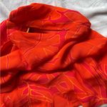 Ralph Lauren vintage orange & pink floral midi skirt Photo 3