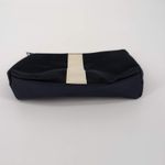 Qatar Air Small Black and Crem Cosmetic Toiletries Bag Accessories Travel Pouch Photo 3