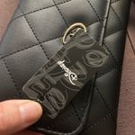 New Disney Buckledown Quilted Black "D" Wallet Photo 3