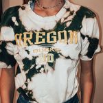 The Vintage Shop Oregon Ducks Bleached Tee  Photo 0