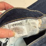 Cello  Women's Dark Blue Skinny Jeans.  Distressed. Size 9 Photo 2