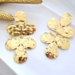 ZARA  Double Clover Earrings Photo 3