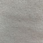 Vintage 90s Cardigan Sweater Oatmeal Cream Boxy Cropped Knit Wool Blend Vneck Size L Photo 5