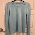 Lululemon Breeze By Long Sleeve *Squad - Sea Frost / Sea Frost Photo 5