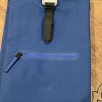 RAINS Rolltop Rucksack Backpack Wav Blue Waterproof 19”x12.6” x 4.3” NWT $140. Photo 6