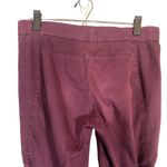 Silence + Noise Maroon Pull On Skinny Ankle Pants Women Sz S Photo 5