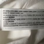 Hollister Off Shoulder Smocked White Top Size Small Peplum Hem Photo 3