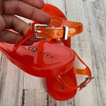 Katy Perry Orange Starfish Studded T Strap Geli Sandals Size 8 NEW Photo 9