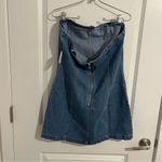 Altar'd State NEW Altar’d State Denim Strapless Mini Dress Size XXL NWT Photo 7