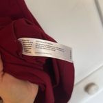 Eileen Fisher maroon tencel jersey vneck dress size M Photo 5