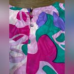 Silk Land Multicolor 100% Silk top size medium Pink Photo 8