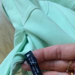 ZARA  light green corset style mini dress Photo 4