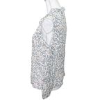 Ulla Johnson NWT Dunia Cold Shoulder Silk Blouse Blanc Women’s Size 0 Photo 4