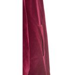 Vtg Betty Rose Burgundy Red Velvet Double Button 3/4 Length Coat Victorian Sz L? Size L Photo 5