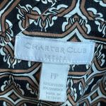 Charter Club | Printed Button Down Shirt Dress Sz SP Photo 5
