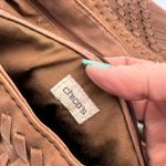 Chico's  Weaved Large Brown Purse Photo 5