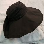 NWT Floppy Hat w/Bow Black Photo 3