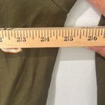 Chico's Women's Anorak Jacket Embroidered Flowered Boho Utility Green Sz 3 Photo 8