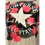 Converse  all star v neck womens tshirt size medium Photo 1