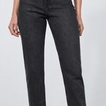 ZARA Black  90s mom fit jeans Photo 0