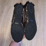 Dollhouse  Hunter black lace ruffle sequined back ballet flats Photo 5