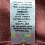 Kangol Crew Neck Crop Sweatshirt Pink Mauve Fleece Size XL New NWT Photo 8