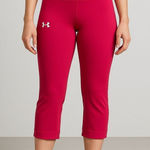 Under Armour Under Armour Red Performance Capris Photo 0