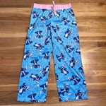 Disney  Stitch Velour Lounge Pants - Size L Photo 0