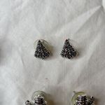 6 Pairs Vintage Christmas Ear Stud Earrings Santa Xmas Piercing Jewelry Gift Photo 6