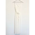 Socialite NWT  Wide Leg Split Leg Jumpsuit Flawed Cream Ivory White Beach Size XS Photo 2