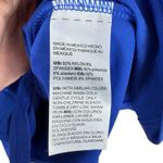 Chico's Royal Blue Nylon Stretchy Scoop Neck Lightweight Tank Top Size M Photo 3