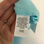 BP NEW NWT  NORDSTROM Plus Size Bow Detail Tank Top Aqua Turquoise Blue Cami 1X Photo 6