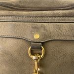 Rebecca Minkoff  Women's Brown Brushed Pebbled Leather Chain Strap Crossbody Bag Photo 4