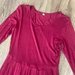 Amazon Womens Burgundy Tshirt Dress - S Photo 1