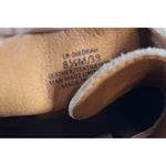 Lucky Brand Combat Boots Women 8.5 Dune Suede Diedrah Side Zip Block Heel Bootie Photo 5