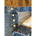 Reformation  jean shorts size 24 button fly raw hem Photo 4