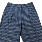 FRNCH  Paris Pandora Plaid Trouser Chinos Pleated High Rise Preppy Casual Size S Photo 1