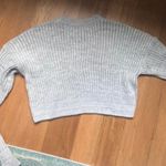 Urban Outfitters Cropped Grey Sweater Photo 3