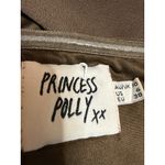 Princess Polly Brown Sleeveless Strapless Notch Bandeau Tube Crop Top Size 6 Photo 2